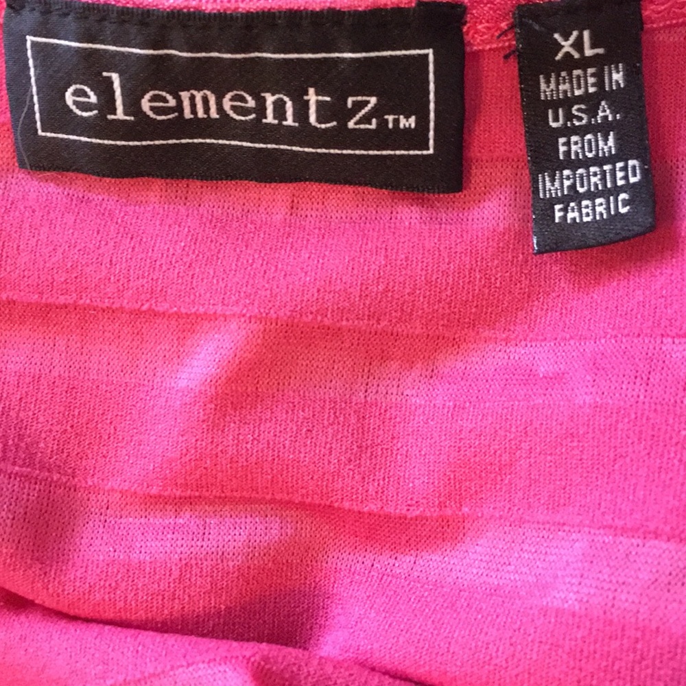 Elementz Layers of Hot Pink Ruffles Tee - Picture 3 of 8